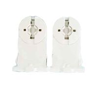 A2ZWORLD 4 douilles pour néon tube LED T8 avec base de fixation, porte-lampes, adaptateurs et convertisseur