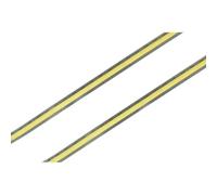 A2ZWORLD Bande LED COB 24 V découpable partout, blanc chaud 3000 K, 10 W/M 100 LM/W CRI ≥ 90, faisceau 180 °, largeur 8 mm, longue de 5 mètres, IP20