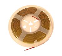 A2ZWORLD Bande LED COB 24 V découpable partout, blanc froid 6500 K, 10 W/M 100 LM/W CRI ≥ 90, faisceau 180 °, largeur 8 mm, longue de 5 mètres, IP20