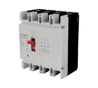 A2ZWORLD Interrupteur à boîtier magnéto-thermique, MCCB courbe C, 4P AC 400V 160A, Ui 660V Uimp 8Kv, Ics 18kA Icu 35kA, IP40 IEC60947-2
