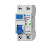 A2ZWORLD Interrupteur différentiel type B 30mA, RCCB Classe B 30mA 2P 63A, 1P+N 2 pôles 10 kA 230 V, occupe 2 modules barre DIN