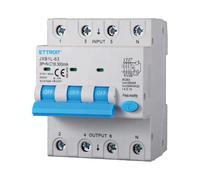 A2ZWORLD Interrupteur magnétothermique différentiel triphasé, type A 300mA, RCBO Classe A 4P C16 16A, courbe C 3P+N 6000A, occupe 4 modules DIN, AC 400V IP20