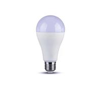 A2ZWORLD Lampe LED E27 avec capteur crépusculaire, blanc chaud 3000 K, 11 W 1055 lumens, jour Night Sensor Led Lamp, D60 x 120 mm, allumage arrêt automatique