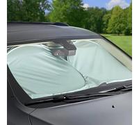 A2ZWORLD Pare-soleil pliable universel pour pare-brise de voiture, 150 x 70 cm pour voiture moyenne