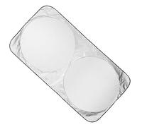 A2ZWORLD Pare-soleil pliable universel pour pare-brise de voiture (160 x 85 cm pour grande voiture)