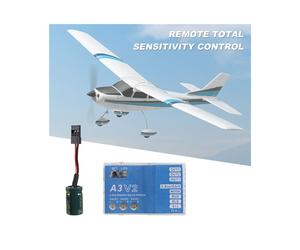 A3 V2 Stabilisateur de Contrôleur de Vol 4 Modes de Vol Pour Avion Rc Avion Rc Accessoire Cadeau En Métal Pour Les Amateurs de Rc