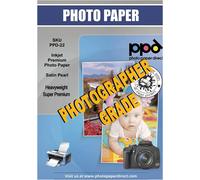 A3 x 20 Sheets of Super Premium Satin Photo Papers,Heavy Weight 280 g,Inkjet,Quick Dry,Microporous,Water Resistant -22-20
