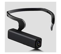 A33 Noir Petit Corps monté sur tête numérique caméra 1080P caméra vidéo caméscope Vision Nocturne détection de Mouvement caméra sans Fil(Without TF Card)