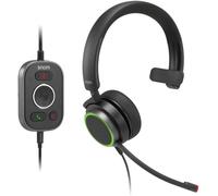 A330M Casque Filaire Avec E¿Couteurs Supra-Auriculaires - Audio Pleine Bande,Microphone Anti-Bruit,Commande 5 Boutons,Compatibilite¿ Usb Et Jack 3,5 Mm Pour Communications Professionnelles