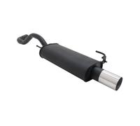 A3311e90rl ; Pot Silencieux Echappement Acier Pour Vw Polo 4 , Polo 4 Facelift De Type 6n-6n2 De Oct 1994 A Sept 2001