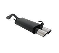 A3312e76s ; Pot Silencieux Echappement Acier Pour Vw Polo 4 , Polo 4 Facelift De Type 6n-6n2 De Oct 1994 A Sept 2001