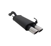 A3312e76sr ; Pot Silencieux Echappement Acier Pour Vw Polo 4 , Polo 4 Facelift De Type 6n-6n2 De Oct 1994 A Sept 2001