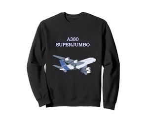 A380 Super Jumbo T-Shirt Avion pour Adultes et Enfants Sweatshirt