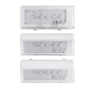 A39T-Set, Kit d'éclairage for réfrigérateur Whirlpool Kenmore Maytag W10515057 et W10515058, 1 plafond, 2 côtés congélateur