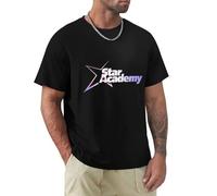 a3ae3ed3aw Academy-of-Stars-T-Shirt-pluss-Korean-Edition-Short