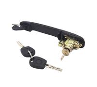 A3EXPZ Extérieure Poignée Porte Poignée De Porte Pour Alhambra 6K0837205 | Poignée De Porte Av&ant Gauche/droite Voiture, 1 Pièce, Avec 2 Mêmes Clés, Pour Galaxy Pour Sharan Pour Alhambra 6K0837205,