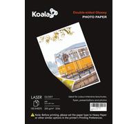 A4 200gsm 100 Sheets Glossy Double Sided Photo Paper for Laser Printer-Suitable for Printing Photos,Brochures,Certificates,Booklets,Flyers,Leaflets,Calendars,Cards