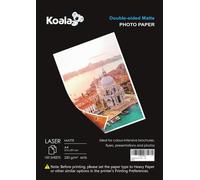 A4 250gsm Double Sided Matte Photo Paper 100 Sheets Suitable for Printing Photos,Brochures,Certificates,Booklets,Flyers,Leaflets,Calendars,Cards
