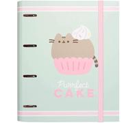 A4 4 Ring Binder-Pusheen Foodie Collection4-Ring Hard Binder,Format 27 X 32 CmSchool Supplies,Organizers,Office Supplies