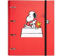 A4 4 Ring Binder-SnoopyRigid 4 Ring Binder,Format 27 X 32 CmSchool Supplies,Organizers,Office Supplies