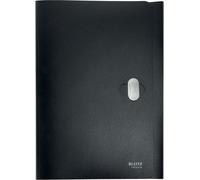 A4 46220095 Folder With 3 Flaps With Closure,Capacity 150 Sheets,100% Recyclable Plastic,Eco-Friendly,Recycle,Dark Blue