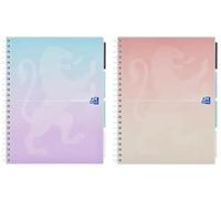 A4/80K Projectbook Pastel (5 pièces) OXFORD