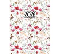 A4 Agenda Settimanale 2026: Grande Planner | 12 Mesi Gennaio-Dicembre | La Settimana su una doppia pagina | Pianificatore Italiano