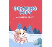 A4 blank drawing copy: 100 Pages for Sketching, Drawing & Doodling
