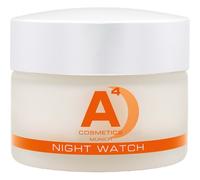 A4 - Night Watch Crème de nuit anti-âge | Crème | Crème pour le visage | Soin de nuit à l'huile d'argan certifiée bio (50 ml) | Cosmétique actif Clean Beauty à base naturelle