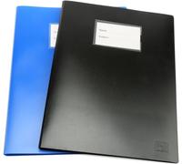 A4 Display Book Set-2 Pieces-Blue & Black Elf-With 100 Transparent Views-Document & Paper Protectors-Document Protector With Transparent Pocket-Elf 100 Pages