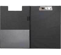 A4 Folder With Film CoatingCardboard Clipboard Covered With A Sheet To ClosePocket Inside The Cover For SheetsConvenient To HangBlack