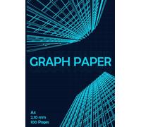 A4 Graph Paper Notebook: 2.10 mm Squares with Border, 5x5 Grid-Scale, 100 Pages, Grid Ruled Graph Paper Notebook for Maths, Science, Architectural and Engineering Designers