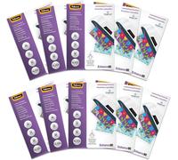 A4 Laminating Pouches,Pack Of 250 Sheets (25pk X 10),160 Microns (2 X 80 Microns),A4 Imagelast Technology,High Quality Glossy Finish For Photos And Posters