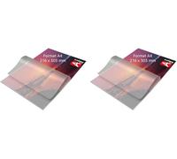 A4 Laminator Pouch-Plastic Sheet-Laminator Sheet A4-Glossy-Per Pack Of 100 Pieces,Thickness 2x125 (250) Microns,Laminating Pouches (Pack Of 2)
