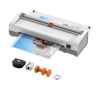 A4 Machine de plastification Machine multifonctionnelle Hot Cold Lamination Paper Puncher Puncher [Office Home]