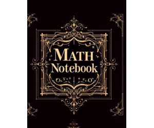 A4 Math Notebook: Write grid paper
