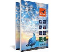 A4 Photo Paper, Extra Thick, 200 G/M², 100 Sheets, Bright White, Quick Dry, Scratch Resistant, Suitable For Inkjet Printers