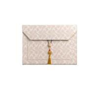 A4 Pochette en Cuir Pour Documents,Package de Fichiers,Sacoche à Documents Portable,PU Porte Documents,Organisateur de Documents,Imperméable,Unisexe,Pour le Travail et Les études (Beige, A)
