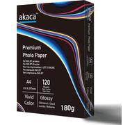 A4 Premium Glossy Photo Paper For All Inkjet Printers (120 Sheets, 180 G/M², 210 X 297 Mm)
