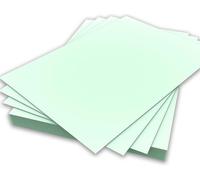 A4 Quality Light Green Colour Paper 80gsm (210mm x 297mm) Printer Copier Card Making Foldable Craft Page Ream Sheet (Pack of 100 Sheets)