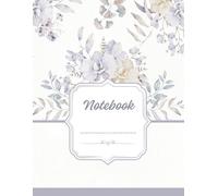 A4 Ruled Notebook - 100 Pages: Wide Lined | School, Study, Notes, Homework & Journaling