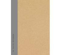 A4 Ruled Notebook: Grey Spine | Lined | School & College Subject or Course Composition Notebook - 90 Pages Recycled Paper
