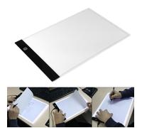 A4 Table lumineuse LED Sketchpad LED Pad Pour Dessiner tableau boîte à lumière - 35cmX23,5cm