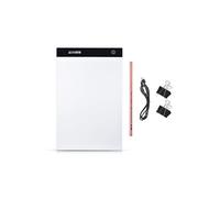 A4 Tablette Lumineuse Ultra Mince Pad Pour Dessiner LED Luminosité Réglable Câble USB