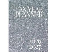 A4 Tax Year Dairy 2026-2027 With Monthly Accounts Section: Business Year Week To Page Diary With Contacts and Password Reminder