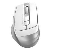 A4 Tech FB35C Souris sans fil, Bluetooth, 2,4 GHz, Nano Optique, 2400 DPI, rechargeable, blanche, standard