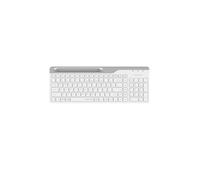 A4 Tech FBK25 Clavier sans fil Bluetooth 2,4 GHz Nano FN-Multimédia Blanc