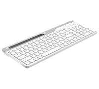 A4 Tech FBK25 Clavier sans fil Bluetooth 2,4 GHz Nano FN-Multimédia Blanc