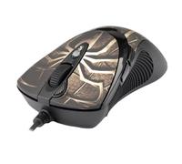 A4Tech Souris gamer XL-747H laser 7 boutons 3600 DPI USB Noir