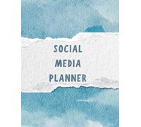 A4 The Ultimate Social Media Planner 2026: Content Planning, Post Scheduling, Hashtag Tracking & Growth Strategy for Influencers, Creators & Small Businesses